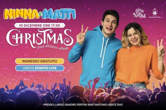 Spettacolo Natalizio dal vivo con Ninna e Matti - 10 Dicembre (NA) - Ninna e Matti Shop
