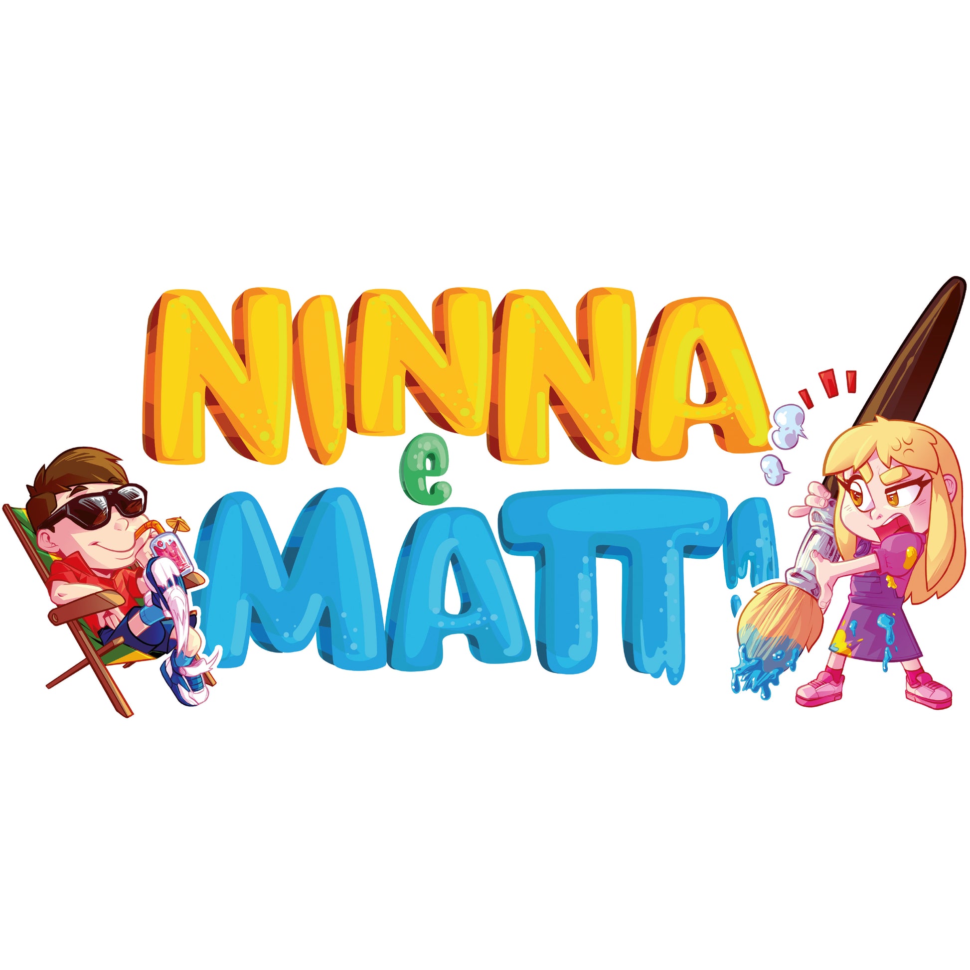Logo grande alta qualità ufficiale per la felpa di Ninna e Matti