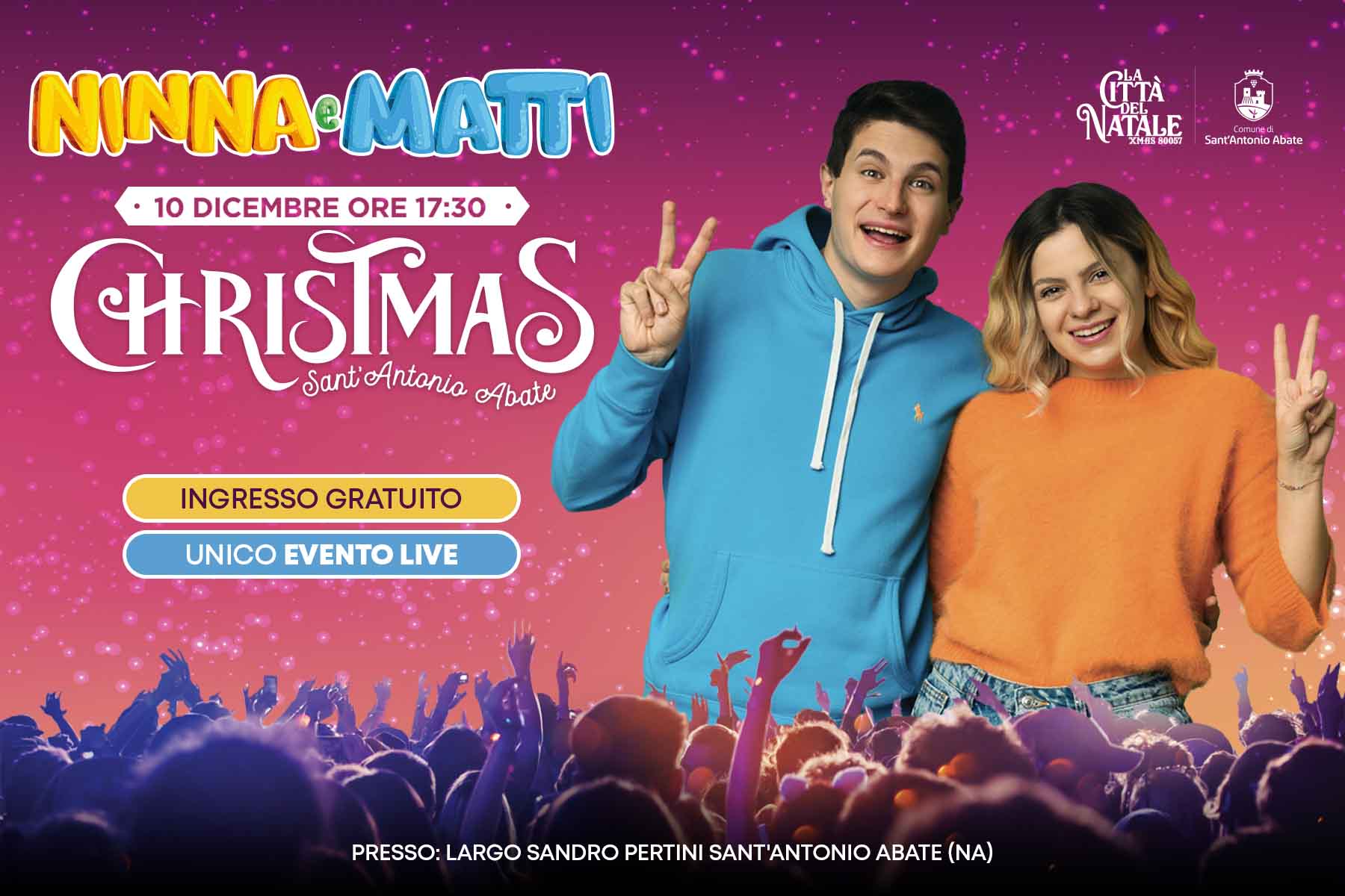Spettacolo Ninna e Matti 2023 - Vivi il Natale con Ninna e Matti! - Ninna e  Matti Shop