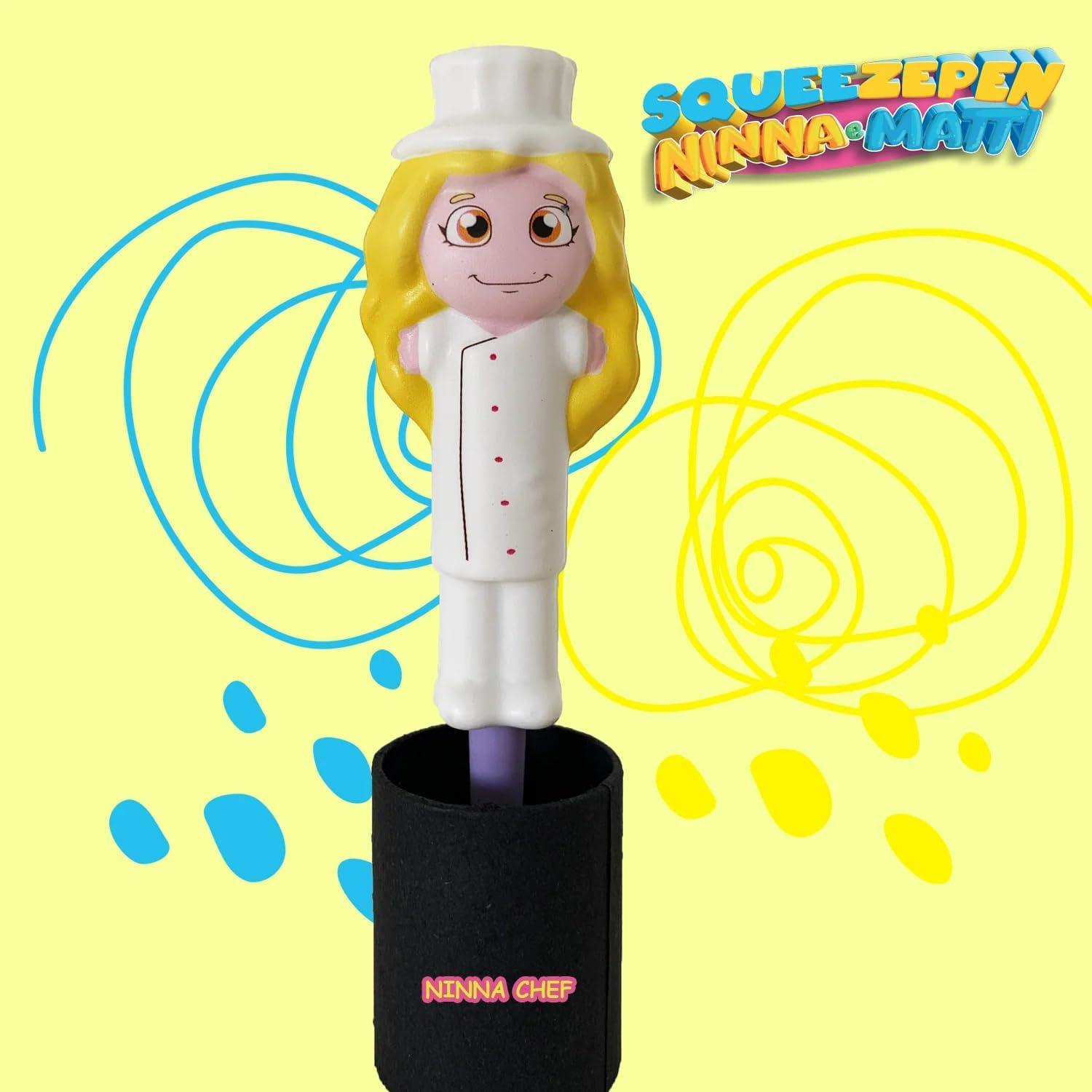 3 Squeeze Pen - Penne Squishy da Collezionare - Ninna e Matti Shop