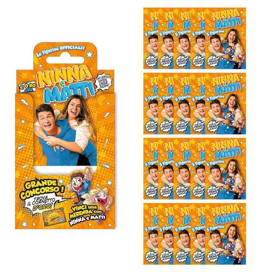 Sticker Collection NINNA E MATTI 2023 Starter Pack Album +10 bustine di  figurine