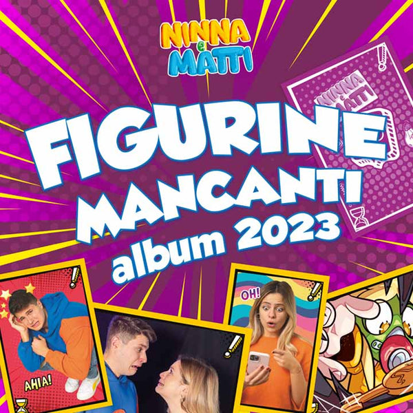 NINNA e MATTI Figurine Album 2023 - 20 Bustine - Ninna e Matti Shop