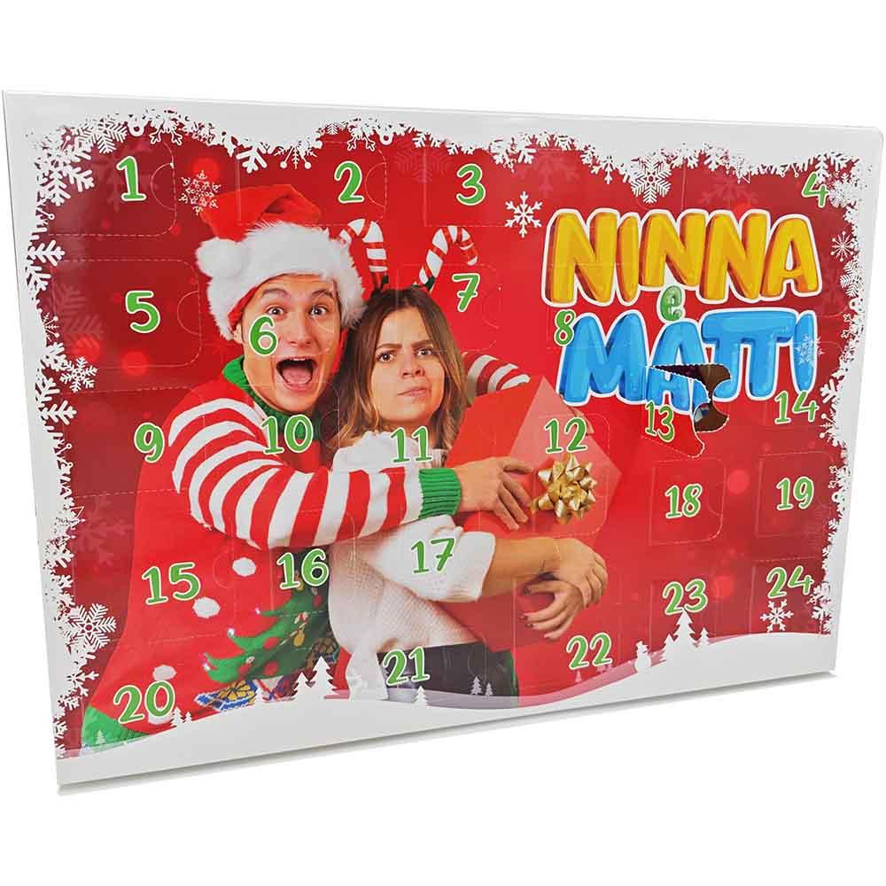 Calendario Avvento di Natale con 24 Caselle Contenenti 24 Piccoli Regali - Ninna e Matti Shop