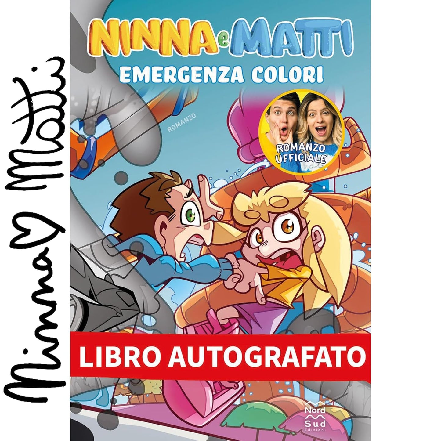 Libro Emergenza Colori Autografato + Stickers